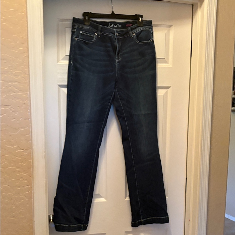 INC International Concepts Dark Blue Women's Jeans Size 12